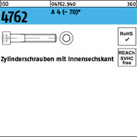 ISO 4762 A 4 - 70 Zylinderschrauben mit Innensechskant