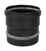 Bertrams Ofenanschlussstück Pelletino, 100 mm, zylindrisch