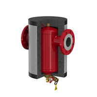 Flamco Isolierung Clean IsoPlus, weißaluminium (RAL 9006)