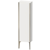Duravit Halbhochschrank XViu, 40 x 24 x 133 cm, champagner matt