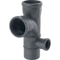 Geberit Kombibogeneckabzweig Silent Pro, 87,5°, rechts, mit Innenradius