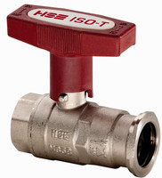 FORMAT Tec Heizungs-Pumpen-Kugelhahn Typ 1478, mit Schwerkraftbremse/T-Griff, PN 30