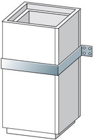Bertrams Wandhalter Edelstahl CAMINO-FIX