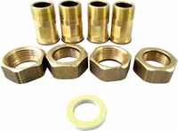 Wolf Anschlusset Fittings, für Plattenwärmetauscher