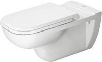 Duravit Wand-Tiefspül-WC D-Code Vital, 36 x 70 cm, 4,5 l, barrierefrei