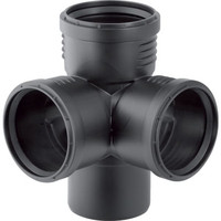 Geberit Eckabzweig Silent PP, 87,5°, schalloptimiert