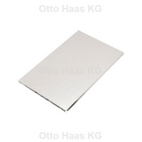 HAAS Hitzeschutzplatte, alu/hell