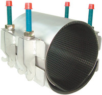 Gebo Edelstahldichtband Unifix Maxi 2, 2-tlg., BL 200 mm, 2 Bolzen