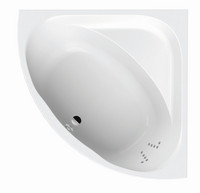 FORMAT Design Eck-Poolwanne, weiß, ohne Schürze