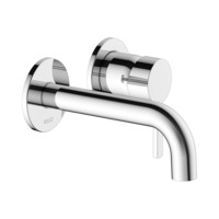 KEUCO Fertigmontageset Plan blue, UP-Einhebel-Waschtischmischer, rund, Wandmontage