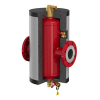 Flamco Isolierung Flamcovent Clean, weißaluminium (RAL 9006)