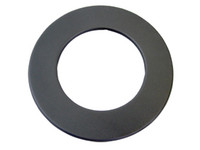 Bertrams Rosette, 50 mm breit, gussgrau