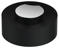 KEUCO Kunststoff-Deckel Plan, lose, Deckel schwarz