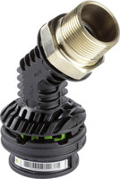 Viega Winkelübergangskupplung Geopress K 9726.2, 45°, Kunststoff, SC-Contur