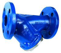 Resideo Schmutzfänger FY69P, Grauguss, mit Flanschen, Doppelsieb