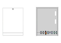 Strawa Frischwasserstation Friwara W-HT, dezentral, Aufputz, mit Anschlussleiste