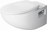 Duravit Wand-Tiefspül-WC Duraplus Colomba, 36 x 57,5 cm, 6,0 l