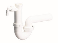 Dallmer Röhren-Siphon 100/1, 1 Waschgeräte-Anschluss