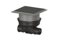 Kessel Rückstauverschluss Staufix, mit Rattenschutz, Kunststoff