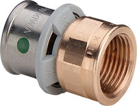 Viega Übergangsstück Sanfix-P 2112, mit SC-Contur, Rotguss