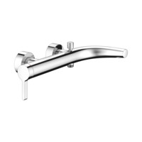 KEUCO Wannen-Einhebelmischer Edition 400, AP, Ausladung 210 mm