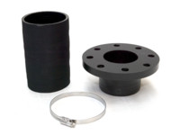 Wilo Flanschstutzen, mit Schlauch, Schlauchschellen