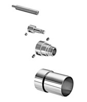 SCHELL Verlängerungs-Set D-E-T, verchromt
