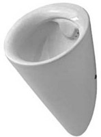 Duravit Absaug-Urinal Starck, 32 x 28,5 cm, Zulauf hinten