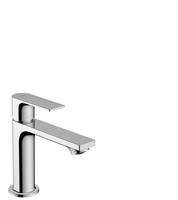 hansgrohe Waschtisch-Einhebelmischer Rebris E 110 CoolStart, mit Zugstangen-Ablaufgarnitur, 4 l/min bei 3 bar