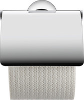 Duravit Papierrollenhalter Starck T, 12,5 x 8,3 cm, mit Deckel