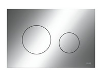 TECE WC-Betätigungsplatte TECEloop, Kunststoff, für 2-Mengentechnik