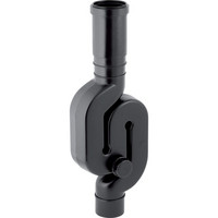 Geberit Schnecken-Geruchsverschluss PE, mit Serviceöffnung 50 mm, PE-HD