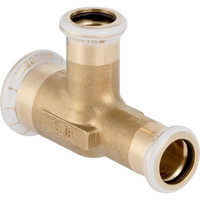 Geberit T-Stück Mapress C-Stahl, reduziert, Messing