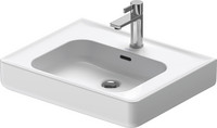 Duravit Waschtisch Soleil by Starck, mit Hahnloch, Überlauf, Hahnlochbank