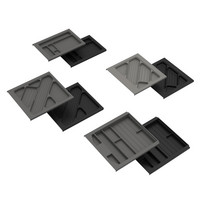 Schreibmaterialschalen für Quadro 12