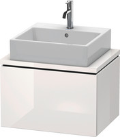 Duravit Waschtisch-Unterschrank Compact L-Cube, für Konsole, 1 Auszug