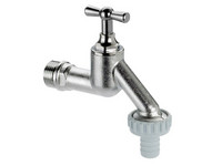 Bender Auslaufventil 1011, Schlauchverschraubung, Knebelgriff