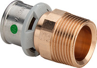 Viega Übergangsstück Sanfix-P 2111, mit SC-Contur, Rotguss