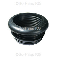 HAAS Rillengummi, EPDM, schwarz