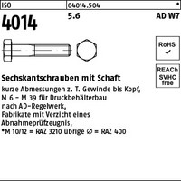 ISO  4014 Sechskantschrauben mit Schaft