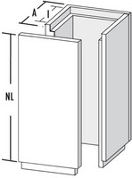 Bertrams Leichtbauschacht CAMINO-FIX, Nennlänge 1200 mm