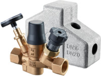 Oventrop Thermostatventil Aquastrom T plus, beiderseits IG, Schlauchentleerung