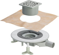 Viega Top-Badablauf-Grundkörper Advantix 4914.21, DN 50, Abgang waagerecht