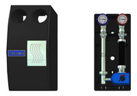 Strawa Aufbaugruppe strawi 125-25 MK, geregelt, Pumpenpassstück/Mischer/Stellmotor