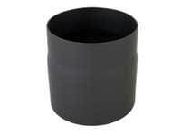 Bertrams Abgasrohr, zylindrisch, gussgrau