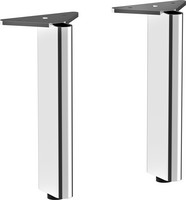 hansgrohe Möbelfüße Xelu Q, 175 x 60 mm, 2 Stück