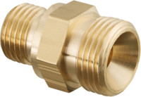 Oventrop Doppelnippel Ofix-Oil, beiderseits Innenkonus, Messing