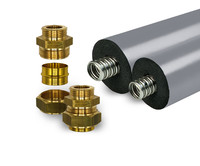 Armacell Edelstahlwellrohr Fastlink, vorisoliert, 25 m, grau