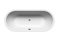 Kaldewei Badewanne CLASSIC DUO 1113, 170 x 75 cm, oval, freistehend