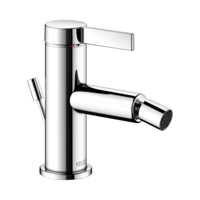 KEUCO Bidet-Einhebelmischer IXMO Pure, Ausladung 110 mm, mit Ablaufgarnitur